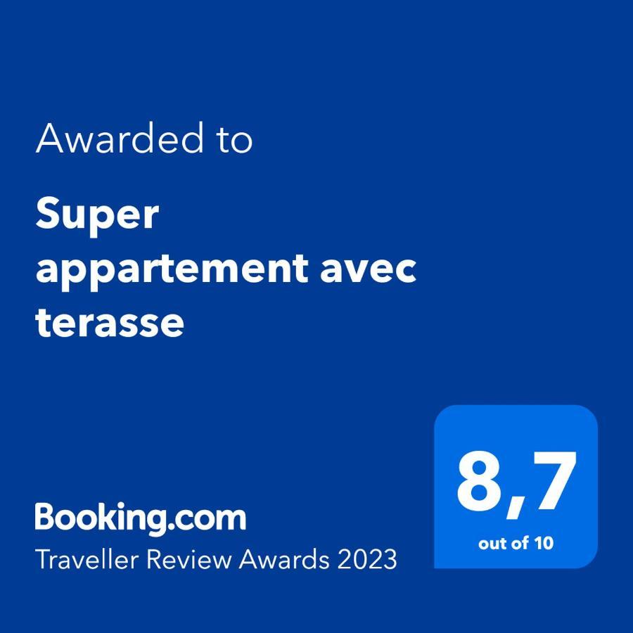 Super Appartement Avec Terasse Bischheim Eksteriør billede