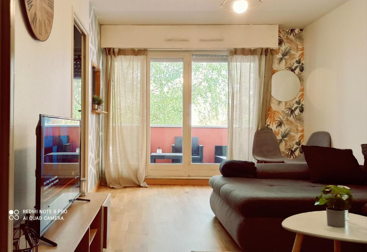 Super Appartement Avec Terasse Bischheim Eksteriør billede